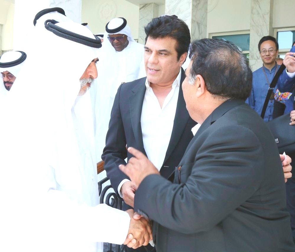 Meeting with UAE Prince Anehan