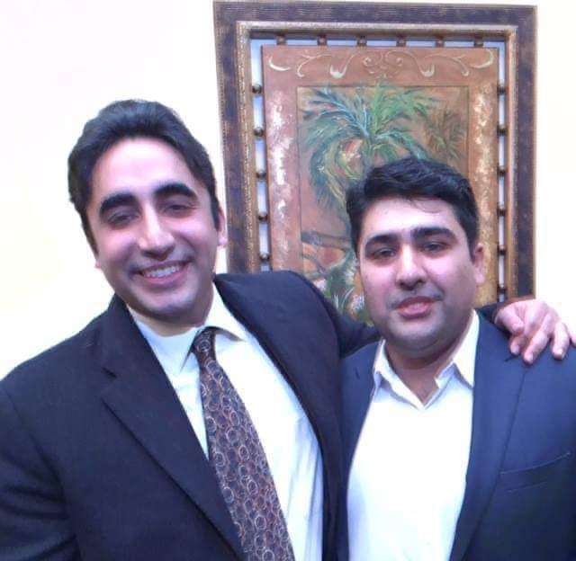 Bilawal Bhutto Zardari at Danial Abid's residence